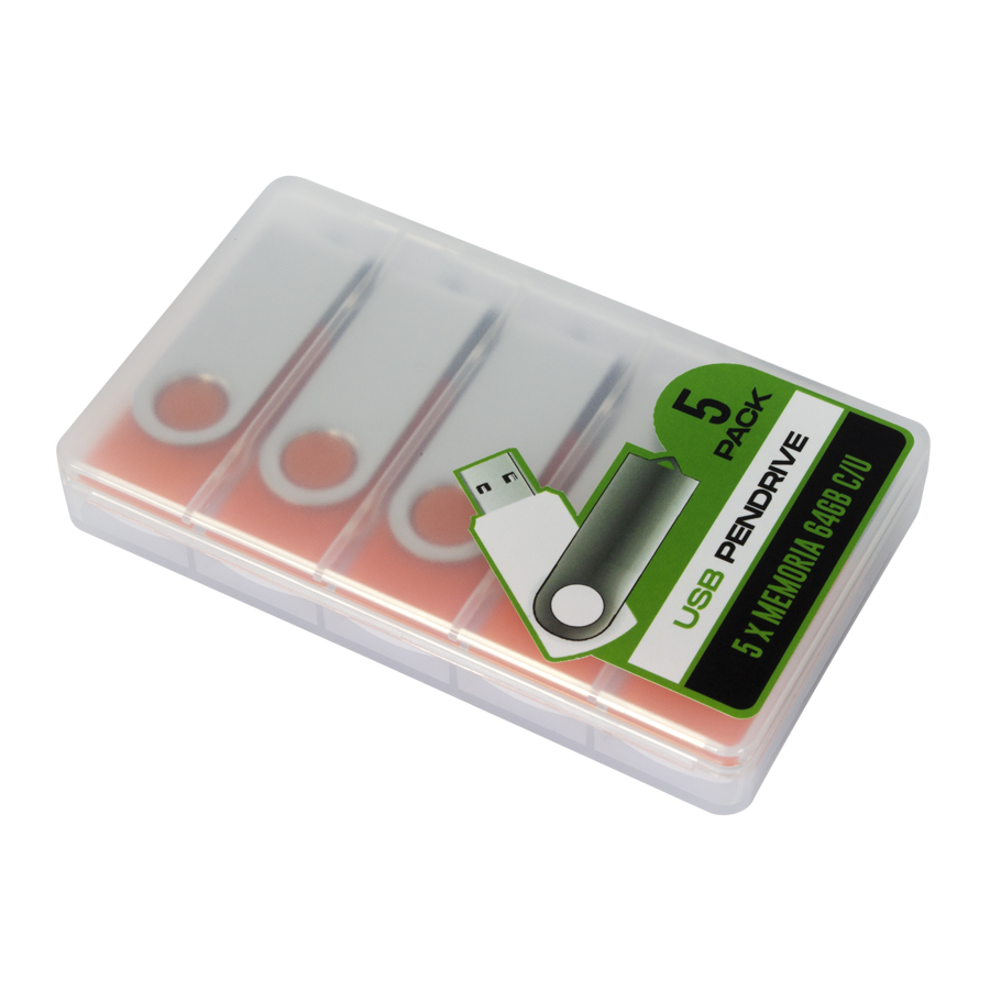 Set 5 USB Pendrive 64GB