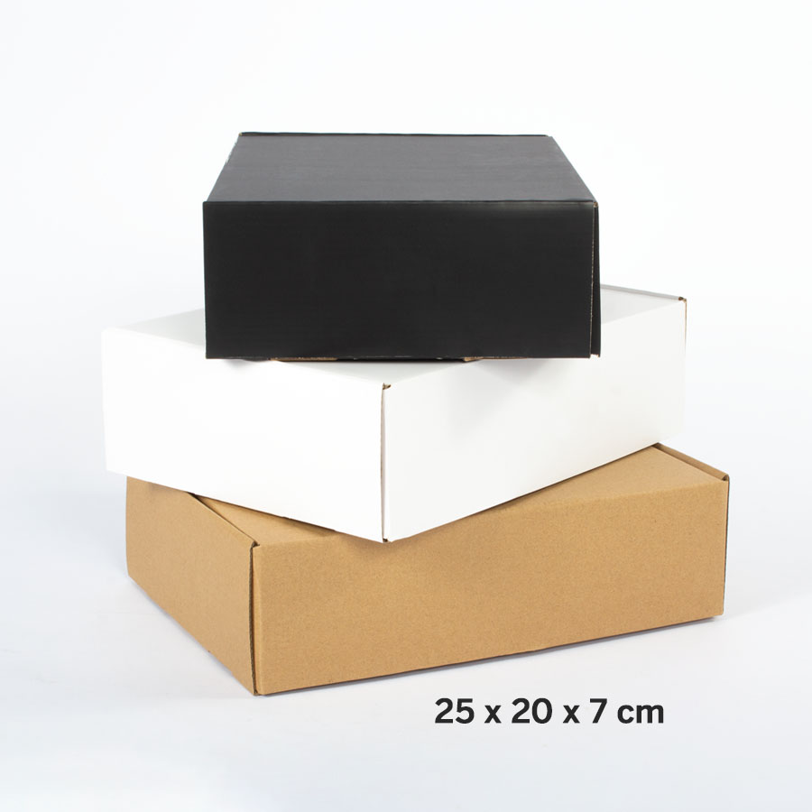 Caja autoarmable 25x20x7 cm