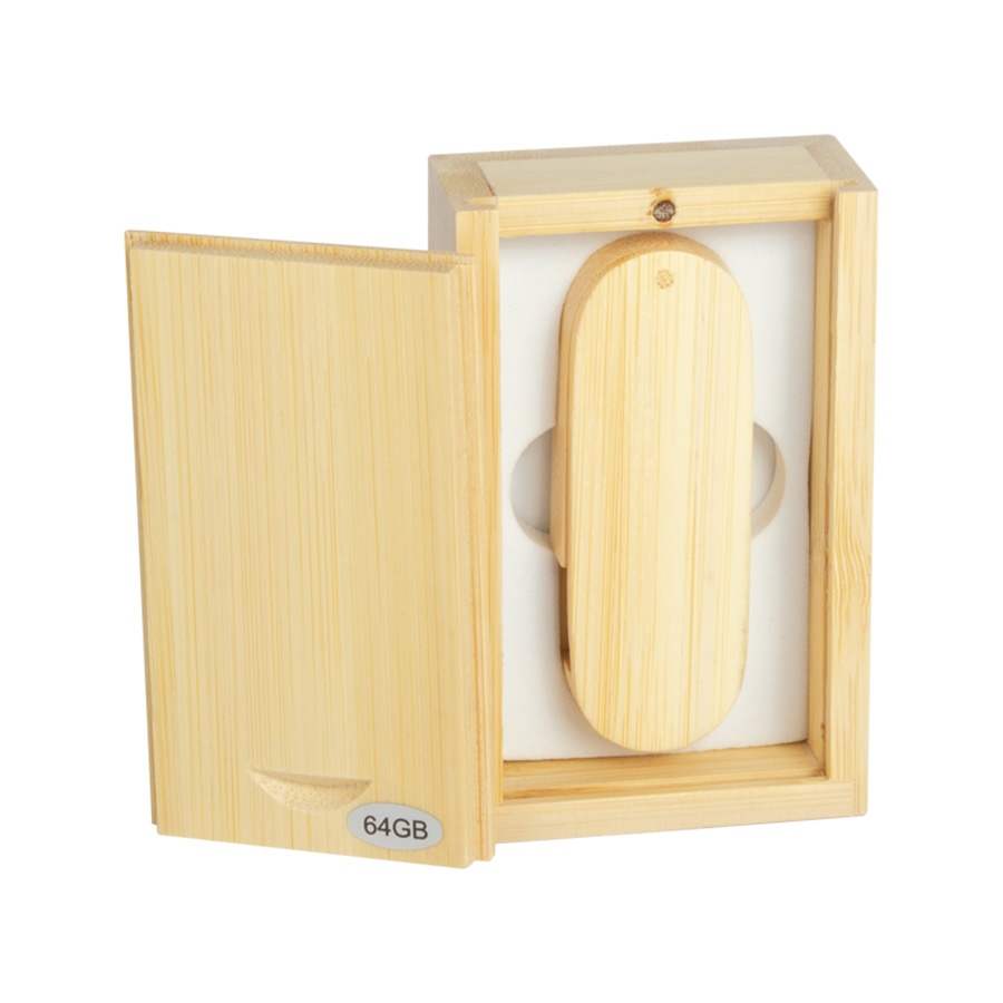 Pendrive 64GB de Bamboo