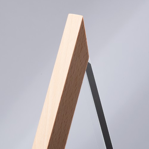 Trofeo Galvano de Madera y Cristal 